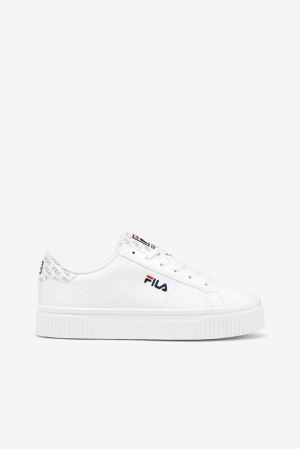 FILA Panache Multi Sneakers White / Red,Womens Shoes | CA.EXBQWA906